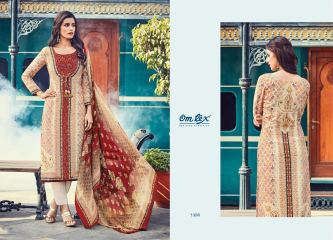 OM TEX BY SAANVI CATALOG COTTON SATIN WITH EMBROIDERY SALWAR KAMEEZ BY OM TEX WHOLESALE BEST RATE (6)