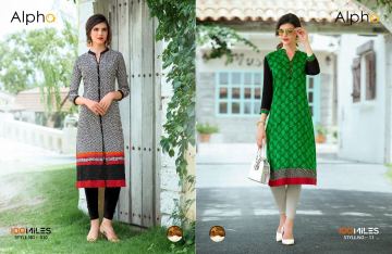 100 MILES ALPHA SERIES 01-12 STYLISH PARTY WEAR KURTI AT WHOLESALE BEST RATE BY GOSIYA EXPORTS (4)