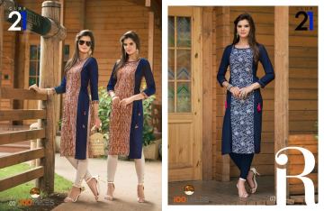 100 MILES CLUB 21 DESIGNER PRINTED KURTI WHOLESALE BEST RATE BY GOSIYA EXPORTS SURAT INDIA (2)