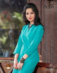 100 MILES SOFIA 4 COTTON DESIGNER CASUAL WEAR KURTIS COLLECTION WHOLESALE SUPPLIER BEST RATE BY GOSIYA EXPORTS SURAT