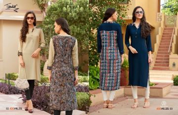 100 MILES TENDER CATALOGUE DESIGNER KURTI WITH PRINTED BACK COLLECTION WHOLESALE BEST RATE BY GOSIYA EXPORTS SURAT (2)
