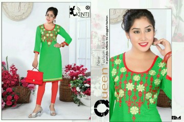 7 STAR KURTIS BY KINTI DESIGNER WITH WORK RAYON KURTIS ARE AVAILABLE AT WHOLESALE BEST RATE (22)