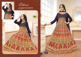 A.M. FASHION FLORENCE BRIDAL-6 REAL GEORGETTE CATALOG WHOLESALE SUPPLIER DELEAR BEST RATE BY GOSIYA EXPORTS SURAT (2)