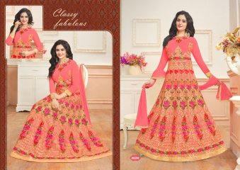 A.M. FASHION FLORENCE BRIDAL-6 REAL GEORGETTE CATALOG WHOLESALE SUPPLIER DELEAR BEST RATE BY GOSIYA EXPORTS SURAT (4)