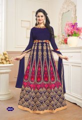 A.M. FASHION FLORENCE BRIDAL-6 REAL GEORGETTE CATALOG WHOLESALE SUPPLIER DELEAR BEST RATE BY GOSIYA EXPORTS SURAT