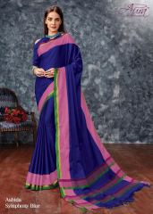 AABIDA SAREES BY AURA DESIGNER COTTON SILK SAREES ARE AVAILABLE AT WHOLESALE BEST RATE BY GOSIYA EXPORTS SURAT (3)