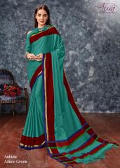 AABIDA SAREES BY AURA DESIGNER COTTON SILK SAREES ARE AVAILABLE AT WHOLESALE BEST RATE BY GOSIYA EXPORTS SURAT (5)