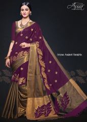 AARYA BY AUGUST PURE SILK SAREES (1)