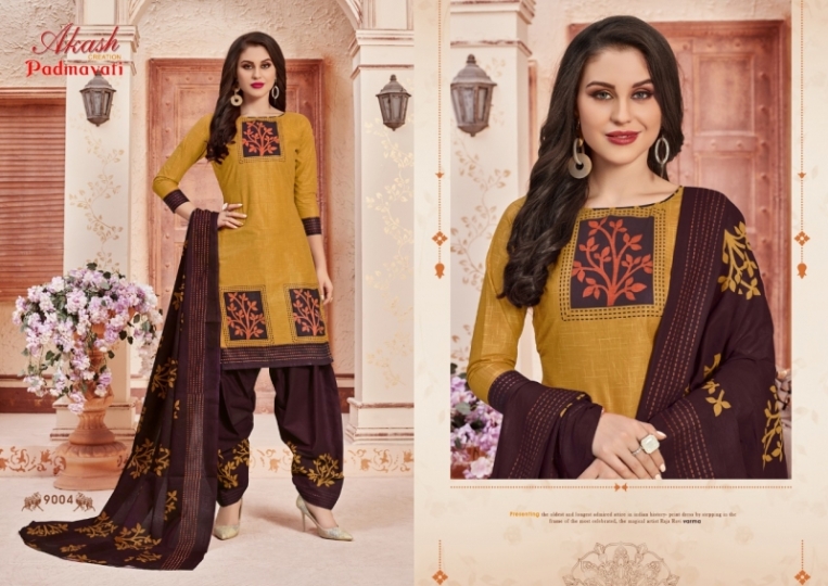 AKASH CREATION PADMAVATI VOL.9 PURE COTTON SALWAR SUITS WHOLESALE DEALER BEST RATE BY GOSIYA EXPORTS SURAT (6)