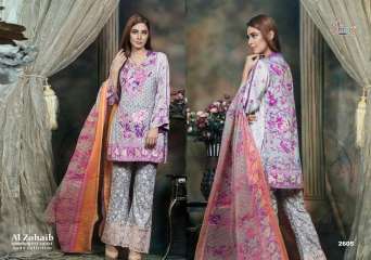 AL ZOHAIB PREAMIUM LAWN COTTON BY SHREE FAB WHOLESALE RATE AT GOSIYA EXPORTS SUART WHOLESALE DEALER AND SUPPLAYER AT SURAT GUJARAT (5)