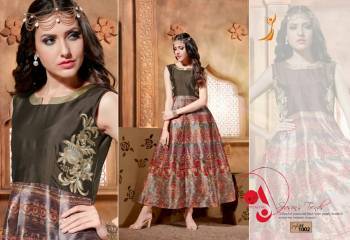 ALIZA SILK PRINTED KURTIS BY PEEHU AVAILABLE HERE IN WHOLESALE BEST RATE (4)