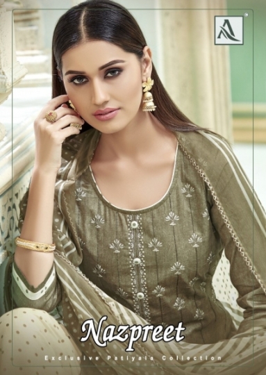 ALOK SUIT BRINGS NAZPREET JAM COTTON DRESS MATERIAL WITH EMBROIDERY  WHOLESELLER BEST RATE BY GOSIYA EXPORTS SURAT (1)