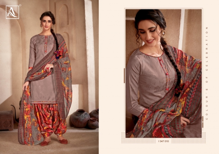 ALOK SUIT BRINGS NOOR – E – PATIYALA PURE COTTON  (4)