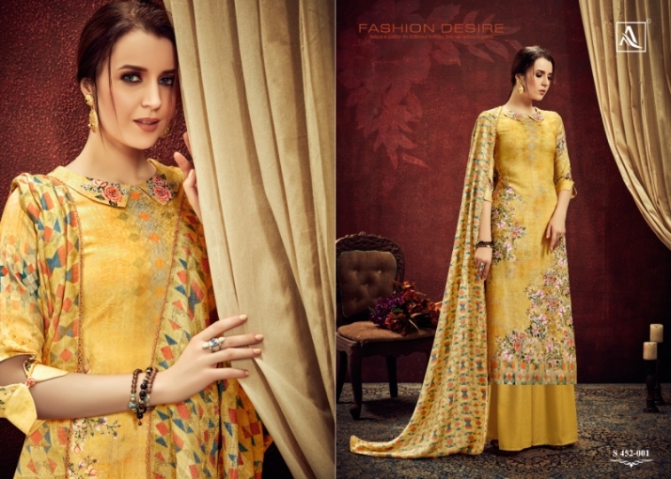 ALOK SUIT LAUNCHES AABRANG JAM COTTON FABRIC  (6)