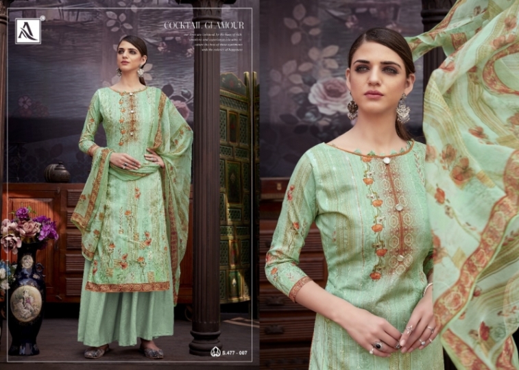 ALOK SUIT LAUNCHES SHIYA PURE ZAM DIGITAL PRINTS  (8)