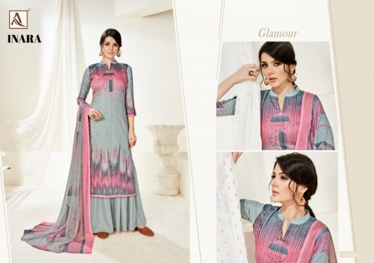 ALOK SUIT NOOR E PATIYALA ZAM JACQURAD FABRIC SALWAR SUIT (16)