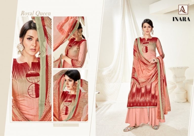 ALOK SUIT NOOR E PATIYALA ZAM JACQURAD FABRIC SALWAR SUIT (20)