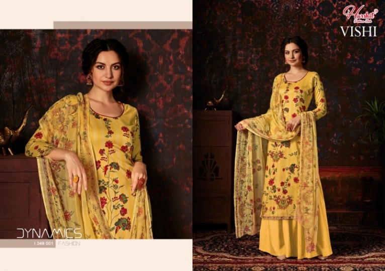 ALOK SUIT PRESENTS VISHI VISCOSE FABRIC WITH PRINT  (10)