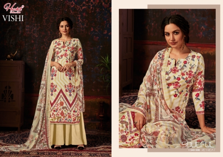 ALOK SUIT PRESENTS VISHI VISCOSE FABRIC WITH PRINT  (6)