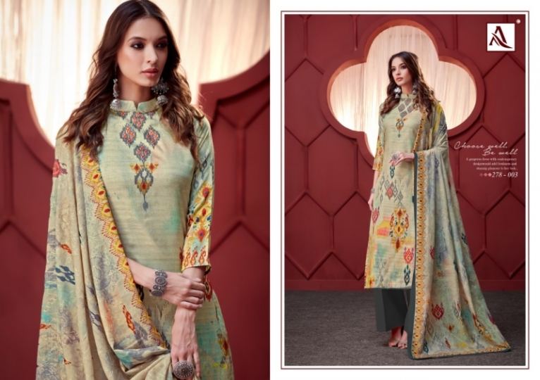 ALOK SUITS IKAT SILK PRINTED SUITS ONLINE BEST RATE SUPPLIER WHOLESLAE DEALER BEST RATE BY GOSIYA EXPORTS SURAT (2)