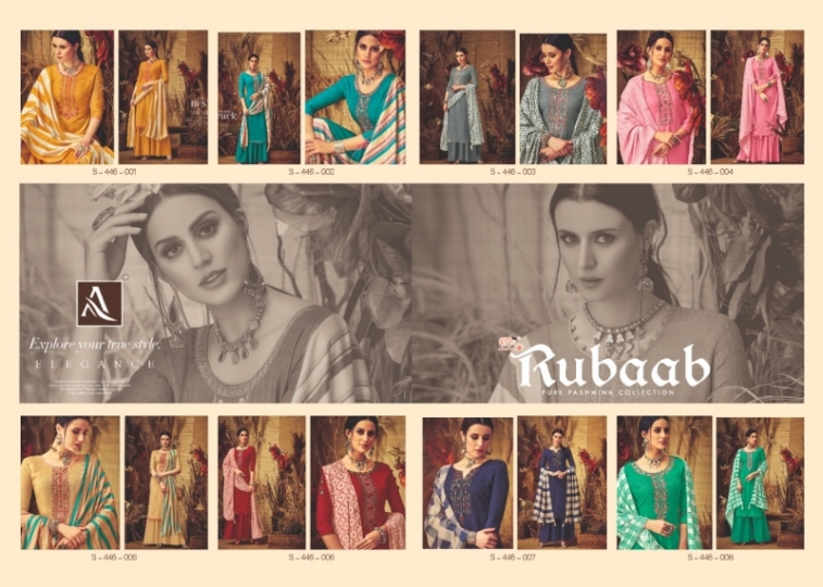 ALOK SUITS PRESENTS RUBAAB PASHMINA FABRIC DRESS MATERIAL AT WHOLESALE DEALER BEST RATE BY GOSIYA EXPORTS SURAT (12)