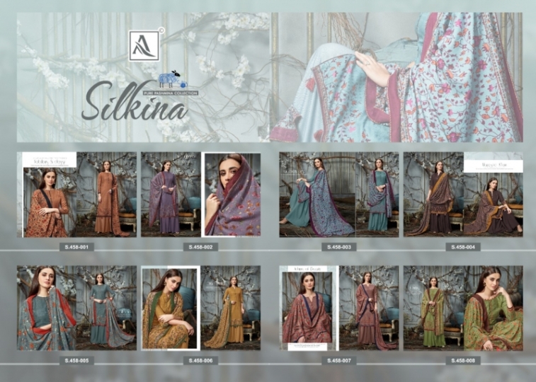 ALOK SUITS PRESENTS SILKINA PURE PASHMINA FABRIC FANCY WEAR SALWAR SUIT WHOLESALE DEALER BEST RATE BY GOSIYA EXPORTS SURAT (1 (18)