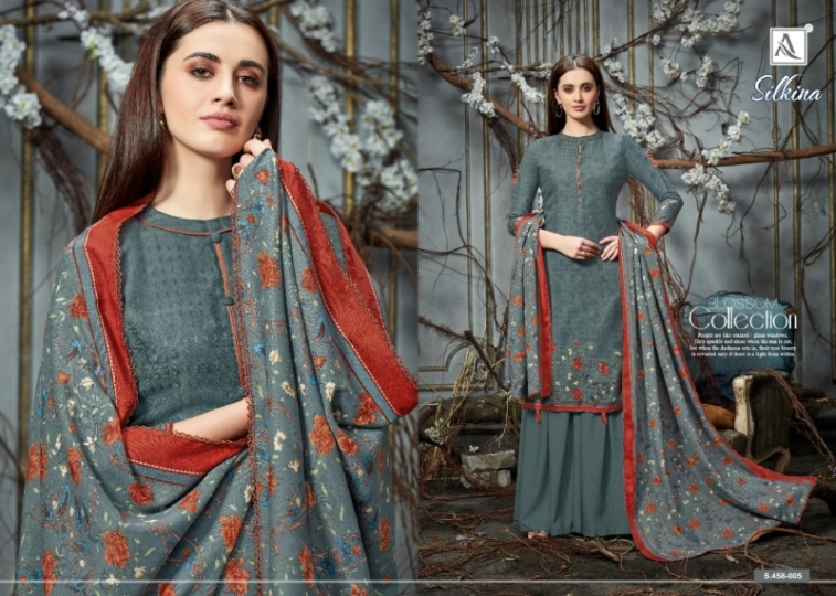 ALOK SUITS PRESENTS SILKINA PURE PASHMINA FABRIC FANCY WEAR SALWAR SUIT WHOLESALE DEALER BEST RATE BY GOSIYA EXPORTS SURAT (1 (9)