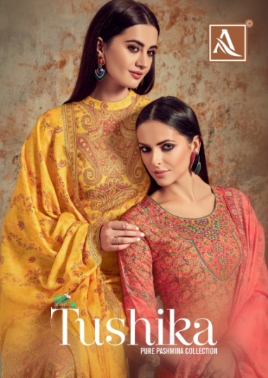 ALOK SUITS PRESENTS TUSHIKA PURE PASHMINA FABRIC DRESS MATERIAL WHOLESALE DEALER BEST RATE BY GOSIYA EXPORTS SURAT (1)