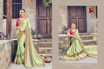 ALOUKIK SILKY 2 FANCY DESIGNER PARTY WEAR SAREES COLLECTION WHOLESALE SUPPLIER BEST RATE BY GOSIYA EXPORTS SURAT (2)