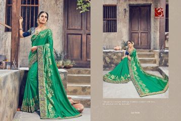 ALOUKIK SILKY 2 FANCY DESIGNER PARTY WEAR SAREES COLLECTION WHOLESALE SUPPLIER BEST RATE BY GOSIYA EXPORTS SURAT (7)