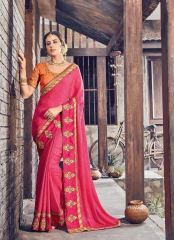 ALOUKIK SILKY 2 FANCY DESIGNER PARTY WEAR SAREES COLLECTION WHOLESALE SUPPLIER BEST RATE BY GOSIYA EXPORTS SURAT