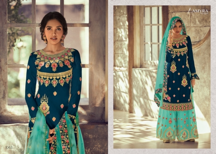 AMAYRA DESIGNER GULNAAZ VOL.13 HEAVY WEDDING WEAR COLLECTION WHOLESALE DEALER BEST RATE BY GOSIYA EXPORTS SURAT (2)