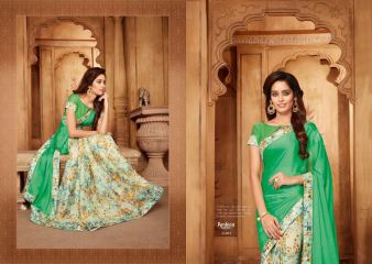 AMBICA JAROKHA CATALOGUE GEORGETTE DESIGNER PRINTS SAREES WHOLESALE BEST RATE BY GOSIYA EXPORTS SURAT (1)
