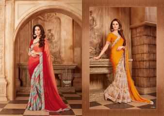 AMBICA JAROKHA CATALOGUE GEORGETTE DESIGNER PRINTS SAREES WHOLESALE BEST RATE BY GOSIYA EXPORTS SURAT (2)