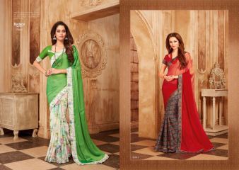 AMBICA JAROKHA CATALOGUE GEORGETTE DESIGNER PRINTS SAREES WHOLESALE BEST RATE BY GOSIYA EXPORTS SURAT (8)