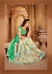 AMBICA JAROKHA CATALOGUE GEORGETTE DESIGNER PRINTS SAREES WHOLESALE BEST RATE BY GOSIYA EXPORTS SURAT