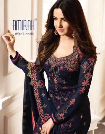 AMIRAH LAUNCH PRINT INNER GEORGETTE 11071-11078  (2)