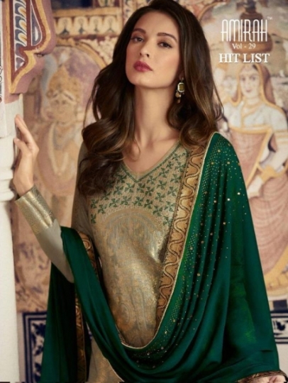 AMIRAH VOL 29 HITLIST DOLA VISCOUS JACQUARD WITH SWAROSKI DIAMOND WORK WHOLESALE BEST RATE BY GOSIYA EXPORTS SUR (1)