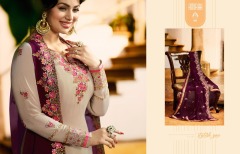 AMIRAH VOL 7 DESIGNER GEORGETTE STRAIGHT PARTY WEAR SUITS WHOLESALE RATE AT GOSIYA EXPORTS (15)