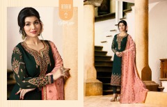 AMIRAH VOL 7 DESIGNER GEORGETTE STRAIGHT PARTY WEAR SUITS WHOLESALE RATE AT GOSIYA EXPORTS (7)