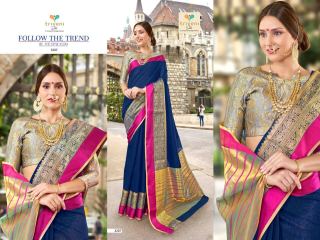 AMRAPALI SAREES BY TRIVENI DESIGNER ART SILK SAREES ARE AVAILABLE AT WHOLESALE BEST RATE BY GOSIYA EXPORTS (2)
