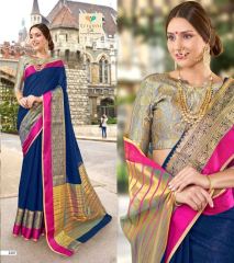 AMRAPALI SAREES BY TRIVENI DESIGNER ART SILK SAREES ARE AVAILABLE AT WHOLESALE BEST RATE BY GOSIYA EXPORTS