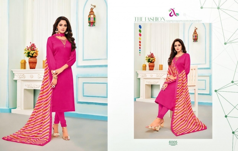 ANGROOP PLUS DAIRY MILK VOL 30 CHANDERI COTTON HEAVY EMBROIDERY SUIT WHOLESALER DEALER BEST RATE BY GOSIYA EX (1)