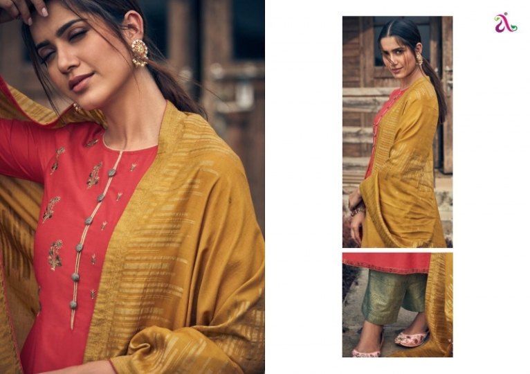 ANGROOP PLUS NAZIA PURE JAM SILK DRESS MATERIAL OCCASIONAL WEAR COLLECTION WHOLESALE DEALER BEST RATE BY GOSIYA EXPOR (60)