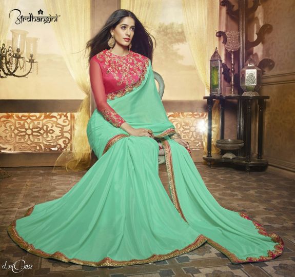 Ardhangini 3021 series party wear saree catalog WHOLESALE BEST RATE (11)