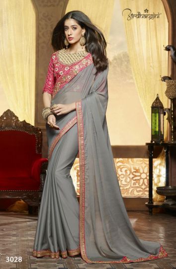 Ardhangini 3021 series party wear saree catalog WHOLESALE BEST RATE (16)