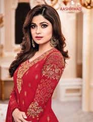 ASHIRWAD CREATION CROSSSTICH 5 CATALOG GEORGETTE STRAIGHT INDIAN WEAR (4)