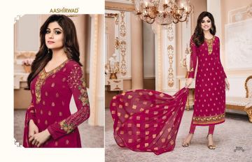 ASHIRWAD CREATION CROSSSTICH 5 CATALOG GEORGETTE STRAIGHT INDIAN WEAR (6)