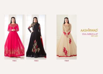 ASHIRWAD DIA MIRZA VOL 7 HIT LIST DESIGNER DRESSES ONLINE SUPPLIER BY GOSIYA EXPORTS (4)