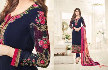 ASHIRWAD SUFIA ELEHANT SALWAR SUIT COLLECTION IN WHOLESALE BEST RATE BY GOSIYA EXPORTS SURAT (14)